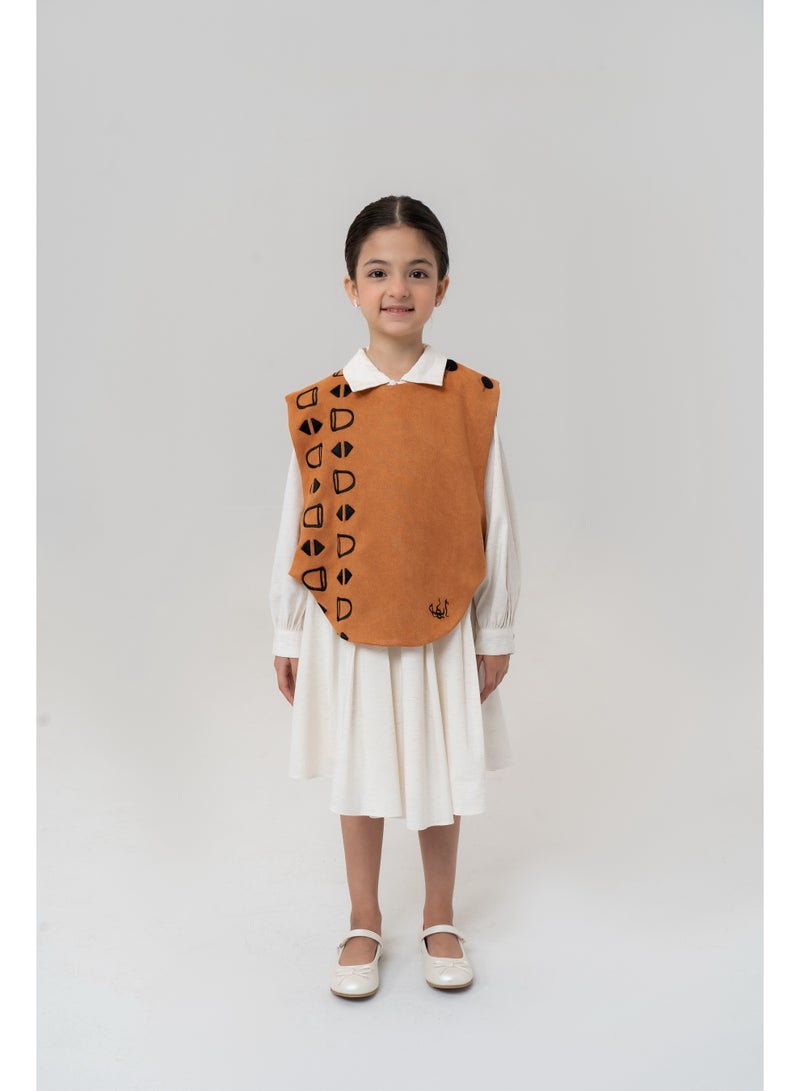 Obaha A classic white dress - Image 2